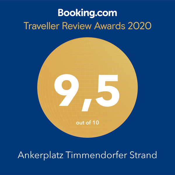 Booking.com - Guest Review Award 2020 - Ferienwohnung ANKERPLATZ - Ferienwohnung, ANKERPLATZ, Timmendorfer Strand